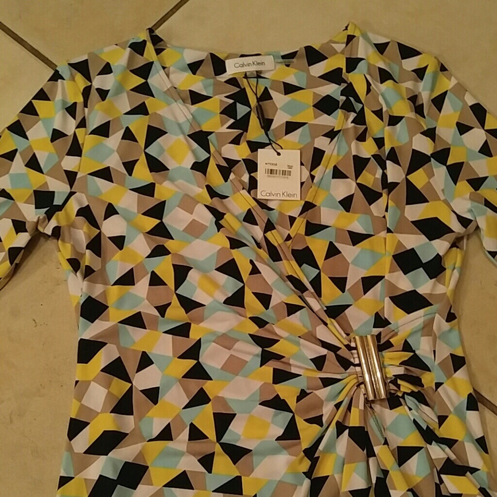 Calvin Klein Wrap Dress
